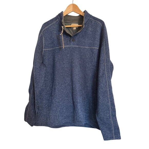 Redhead Gateville Sweater Fleece Size XL Men’s Black Iris NWT $50 - Picture 1 of 7